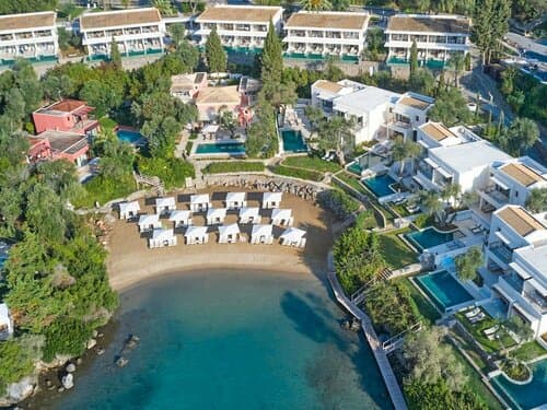 Внешний вид отеля Corfu Imperial, Grecotel Beach Luxe Resort
