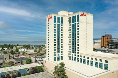 Внешний вид отеля Marriott Anchorage Downtown