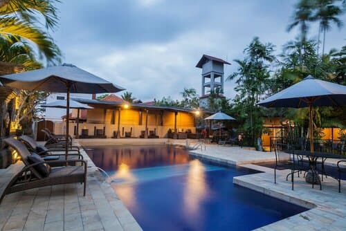 Внешний вид отеля Taman Harum Cottages