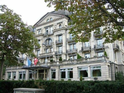 Внешний вид отеля La Réserve Eden au Lac Zurich