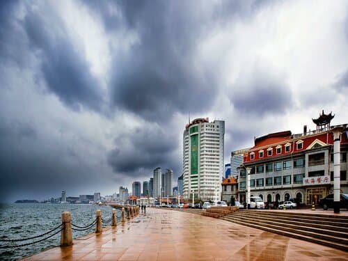 Внешний вид отеля Yantai Golden Gulf Hotel