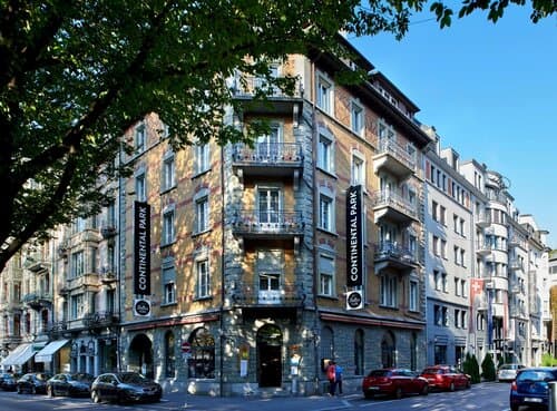 Внешний вид отеля Continental Park - Hotel Luzern