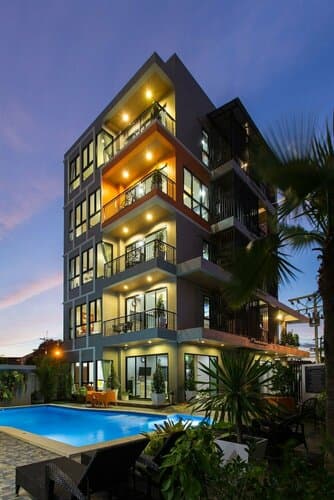 Внешний вид отеля The Lucky Beach AO Nang