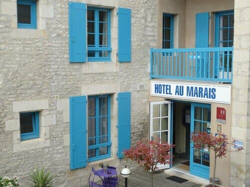 Внешний вид отеля Hôtel au Marais