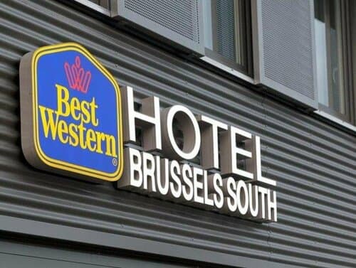 Внешний вид отеля Best Western Hotel Brussels South