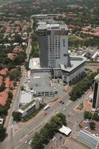 Внешний вид отеля Radisson Blu Gautrain Hotel, Sandton Johannesburg